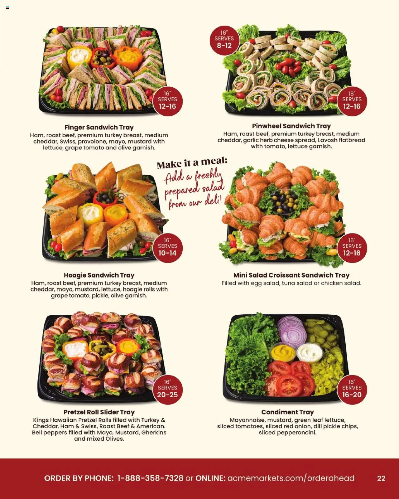 Acme Entertaining Guide - valid from 03.10.2025 | Page: 23 | Products: Lettuce, Ham, Salad, Dill