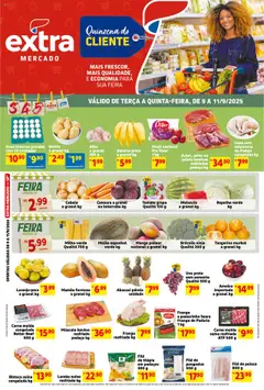 Extra - Ofertas de Mercado Terça e Quinta - Pré-Visualização do folheto da loja Extra, válido de 09.09.2025