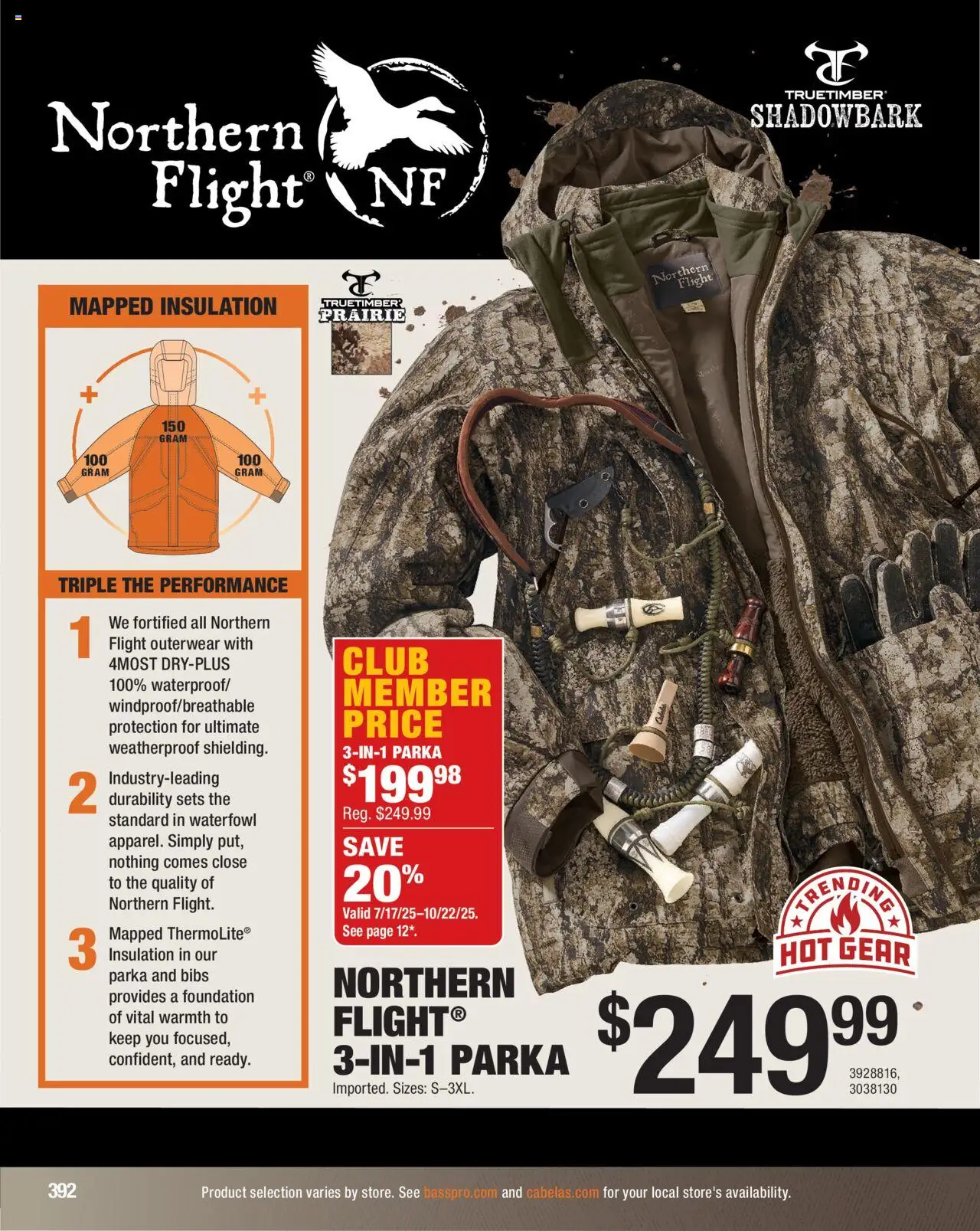 Cabela's Hunting Master 25 - valid from 11.08.2025 | Page: 392 | Products: Foundation, Waterfowl