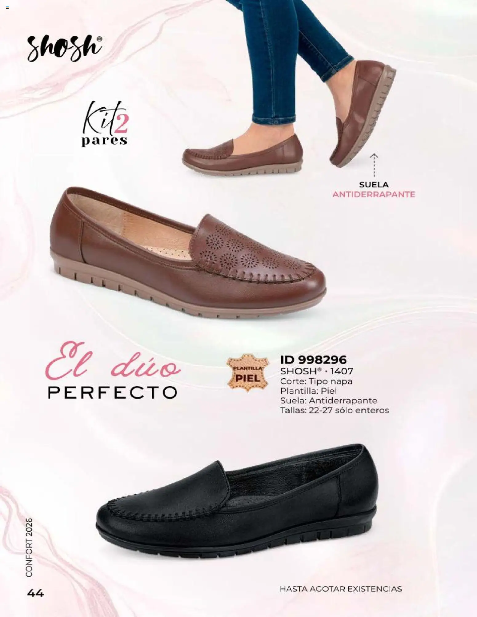 Nuevas ofertas de Price Shoes válidas en toda la República Mexicana desde el 23.04.2026. ¡Encuentra las mejores ofertas en Price Shoes catálogo Especial Confort! | Página: 44