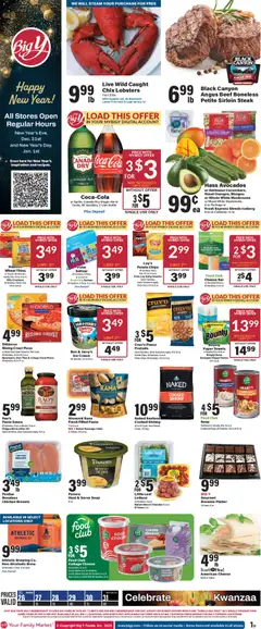 Preview of Big Y weekly ads valid from 26.12.2025