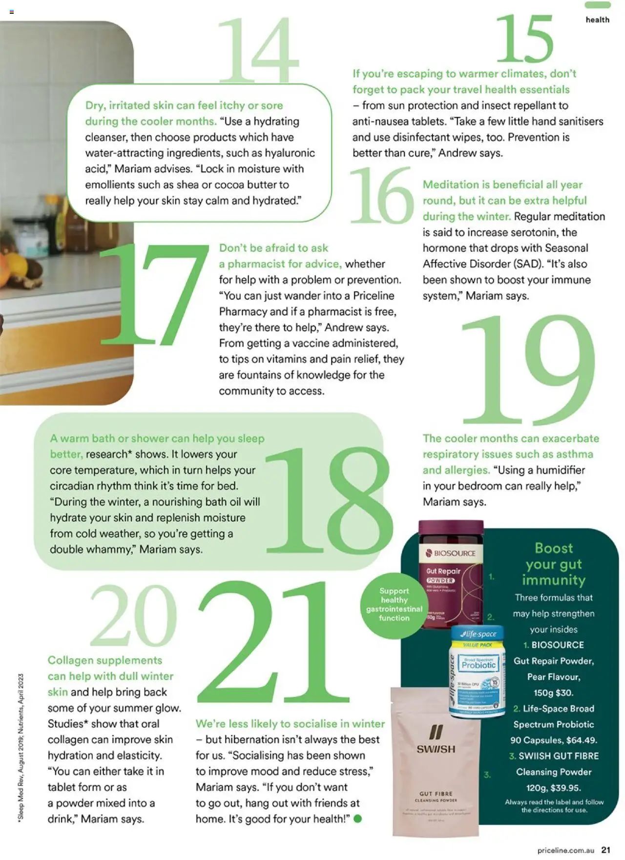 Priceline Pharmacy catalogue - valid from 20.02.2025 | Page: 21 | Products: Powder, Oil, Pear, Humidifier