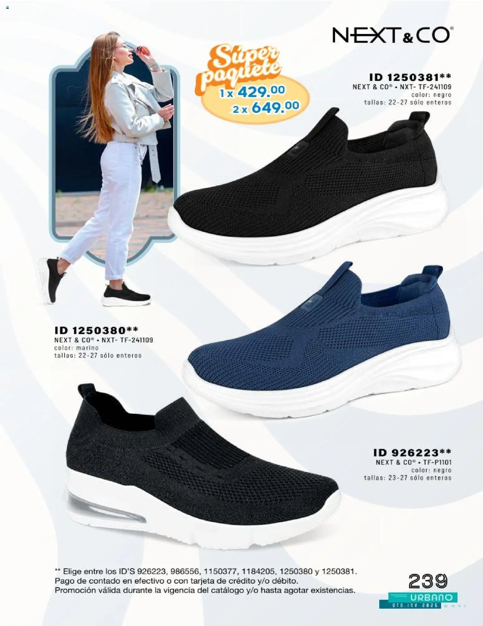 Nuevas ofertas de Price Shoes válidas en toda la República Mexicana desde el 04.12.2025. ¡Encuentra las mejores ofertas en Price Shoes catálogo Urbano! | Página: 239