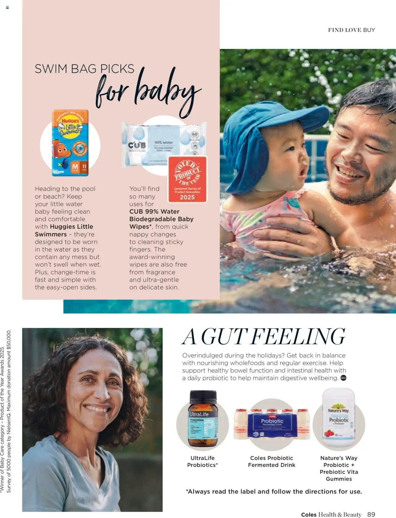 Coles catalogue - valid from 06.01.2025 | Page: 89 | Products: Fragrance, Water, Bag