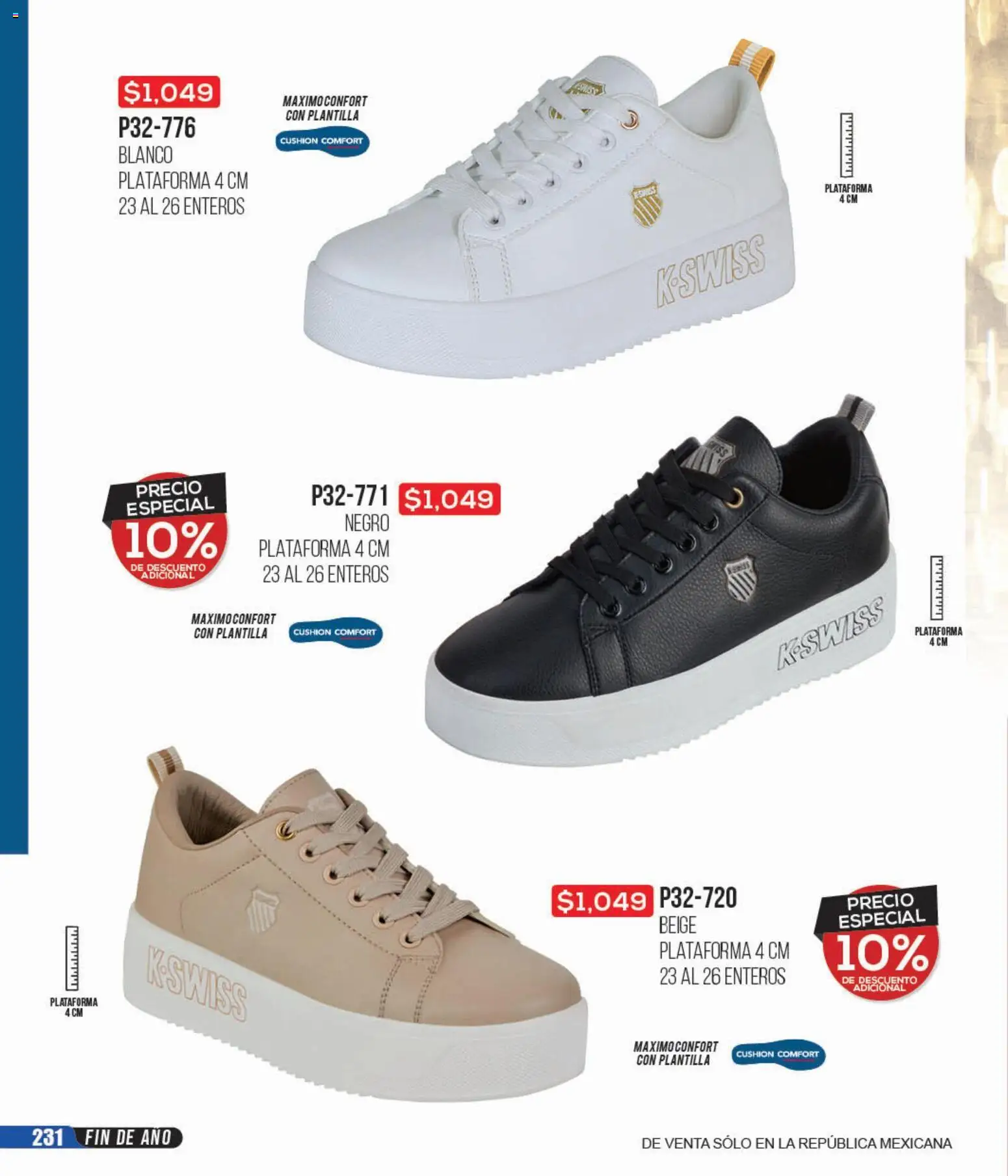 Nuevas ofertas de Cklass válidas en toda la República Mexicana desde el 15.12.2025. ¡Encuentra las mejores ofertas en Cklass catálogo Rebajas fin de año calzado! | Página: 232