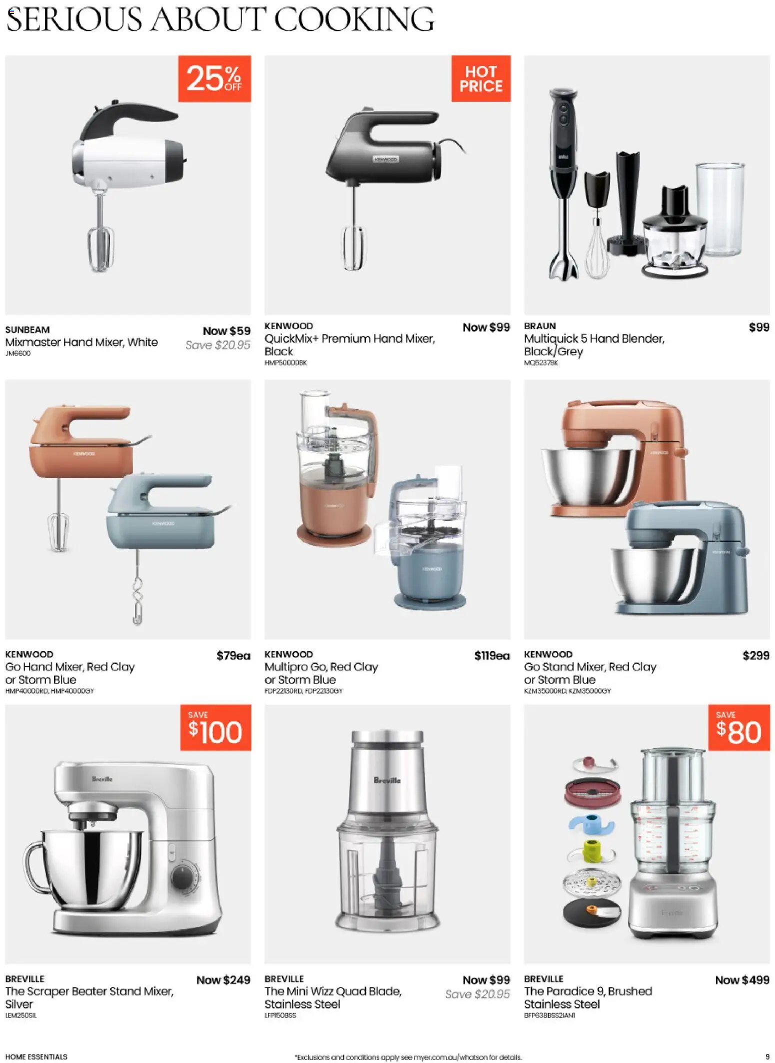 Myer catalogue - valid from 10.02.2026 | Page: 9 | Products: Clay, Beater