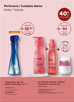 Vista previa de folleto Natura - Ciclo 16 de la Natura válido desde 12.10.2025 | Página: 9 | Productos: Desodorante, Antitranspirante, Crema, Jeans