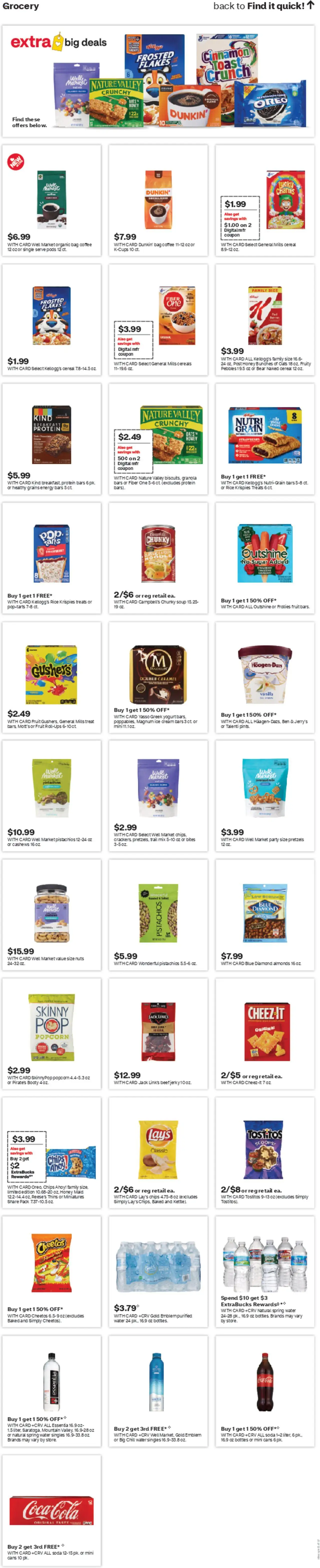 CVS Pharmacy Weekly Ad - TX - valid from 12.10.2025 | Page: 18 | Products: Ice cream, Water, Sugar, Bag