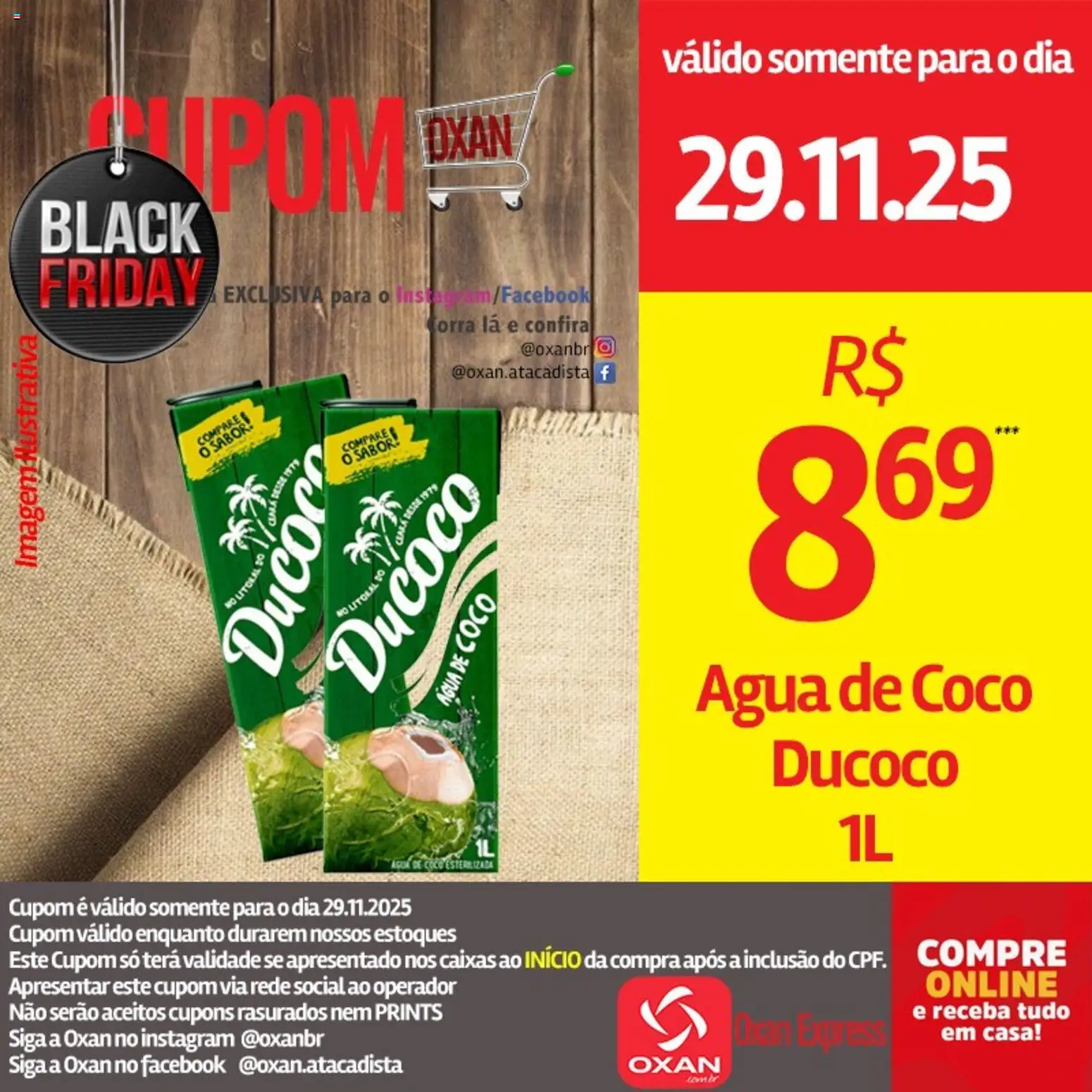 Oxan Atacadista Folheto - válido de 29.11.2025 | Página: 16 | Produtos: Coco, Água de coco