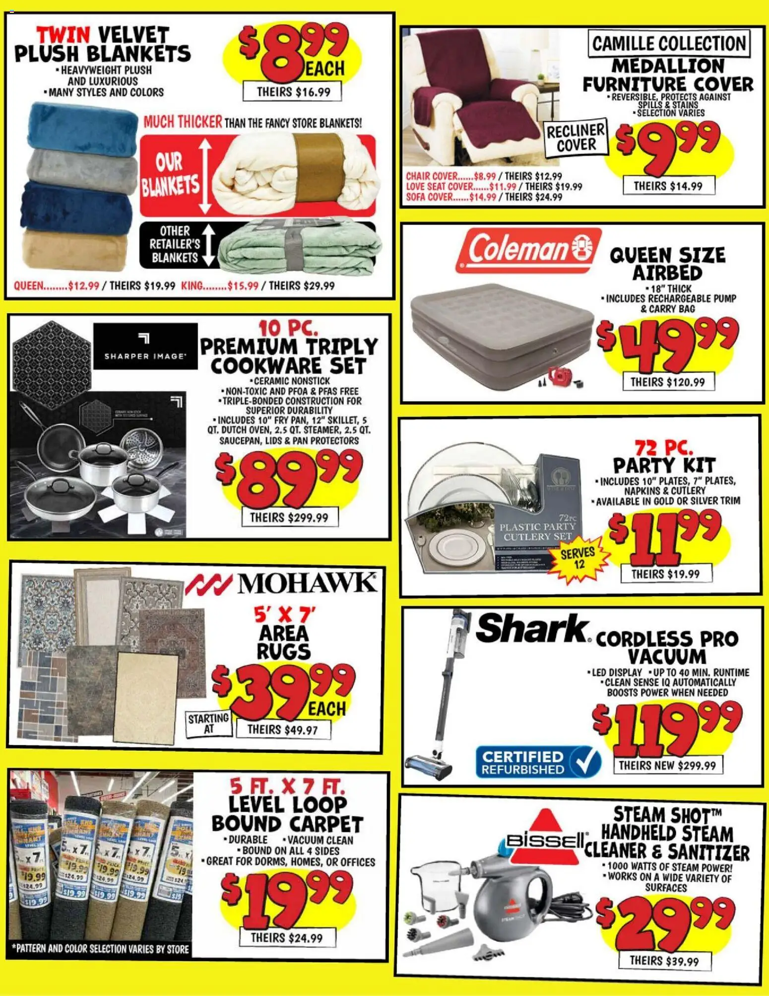 Ollie's Ad - valid from 08.12.2025 | Page: 5 | Products: Trim, Pump, Recliner, Bag
