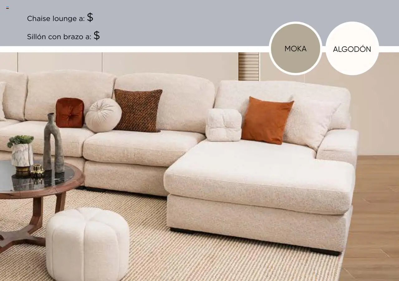 Nuevas ofertas de Muebles Dico válidas en toda la República Mexicana desde el 25.10.2024. ¡Encuentra las mejores ofertas en Muebles Dico catálogo Dico! | Página: 51 | Productos: Sillón, Algodón