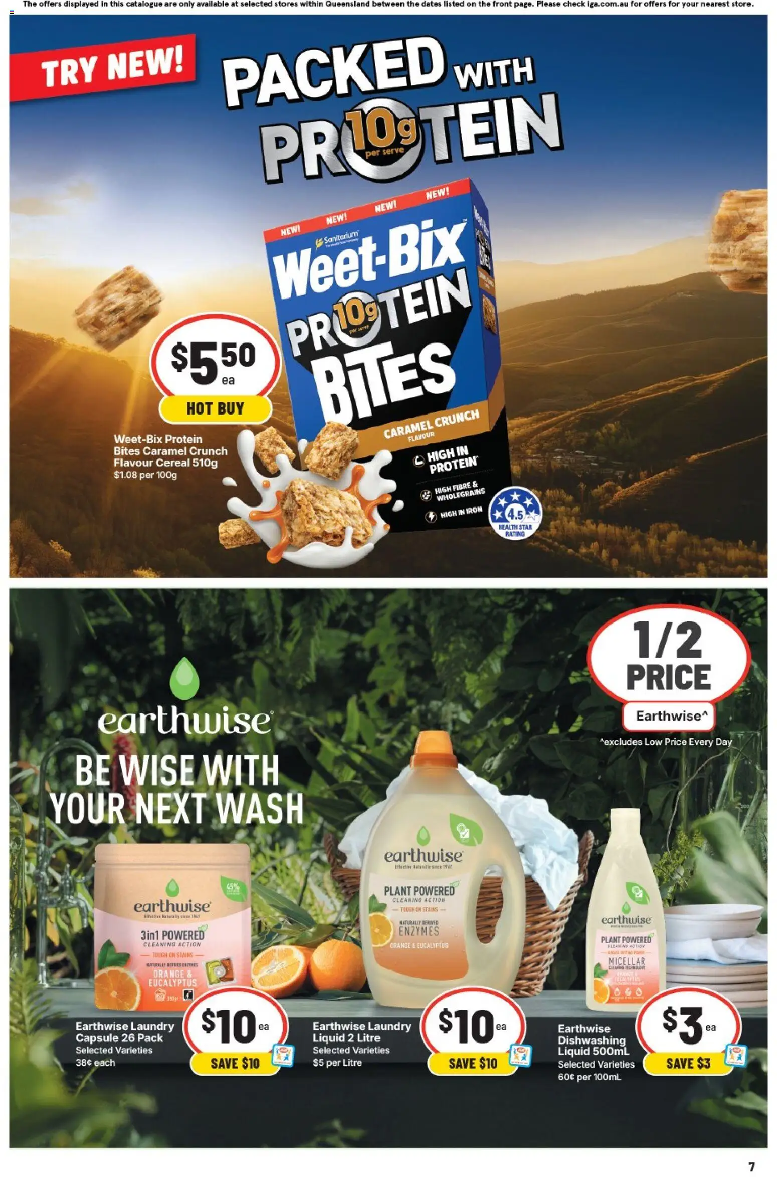 IGA catalogue - valid from 25.03.2026 | Page: 10 | Products: Plant, Cereal, Laundry, Iron