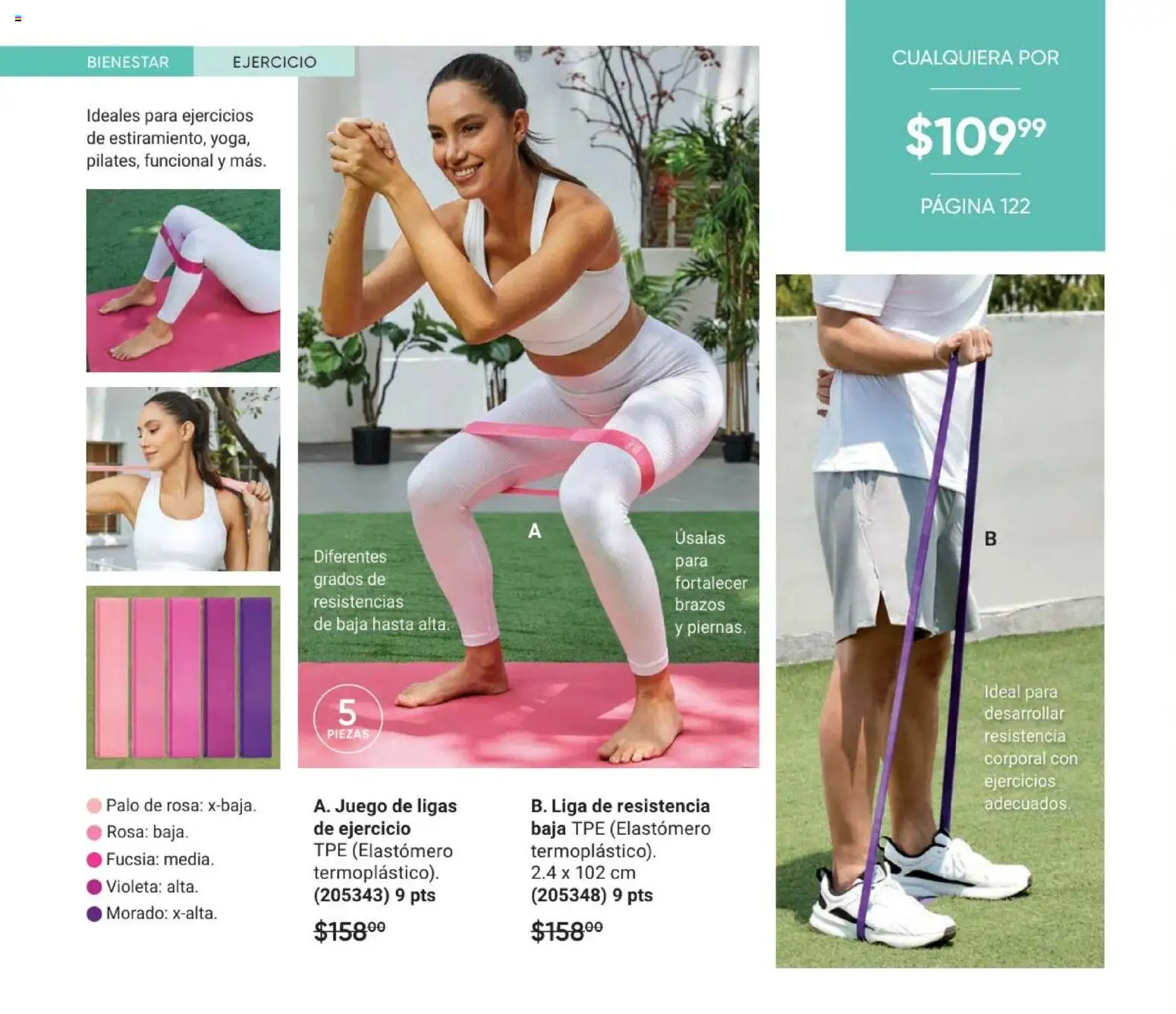 Nuevas ofertas de AVON válidas en toda la República Mexicana desde el 02.04.2026. ¡Encuentra las mejores ofertas en AVON Casa & Estilo 6 2026! | Página: 122 | Productos: Juego, Liga