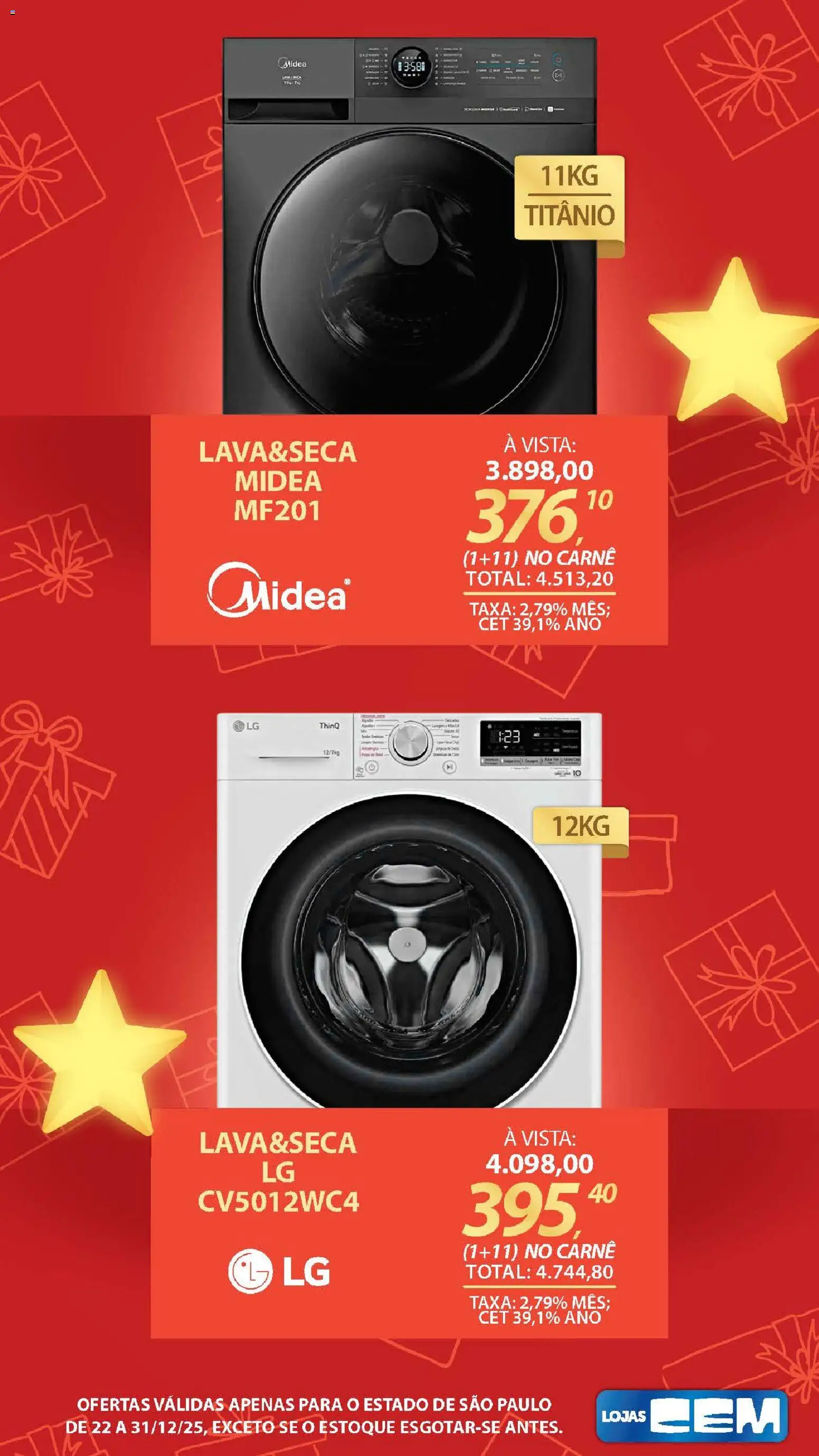 Lojas Cem Folheto - válido de 22.12.2025 | Página: 30 | Produtos: Carne