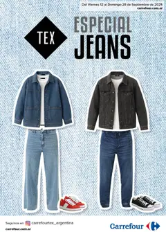 Vista previa Carrefour - Especial Jeans válido desde el 12.09.2025