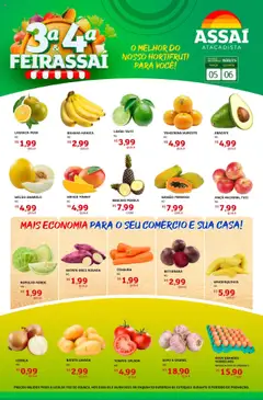 Encarte Assaí Atacadista - PR - Pré-Visualização do folheto da loja Assaí Atacadista, válido de 05.08.2025