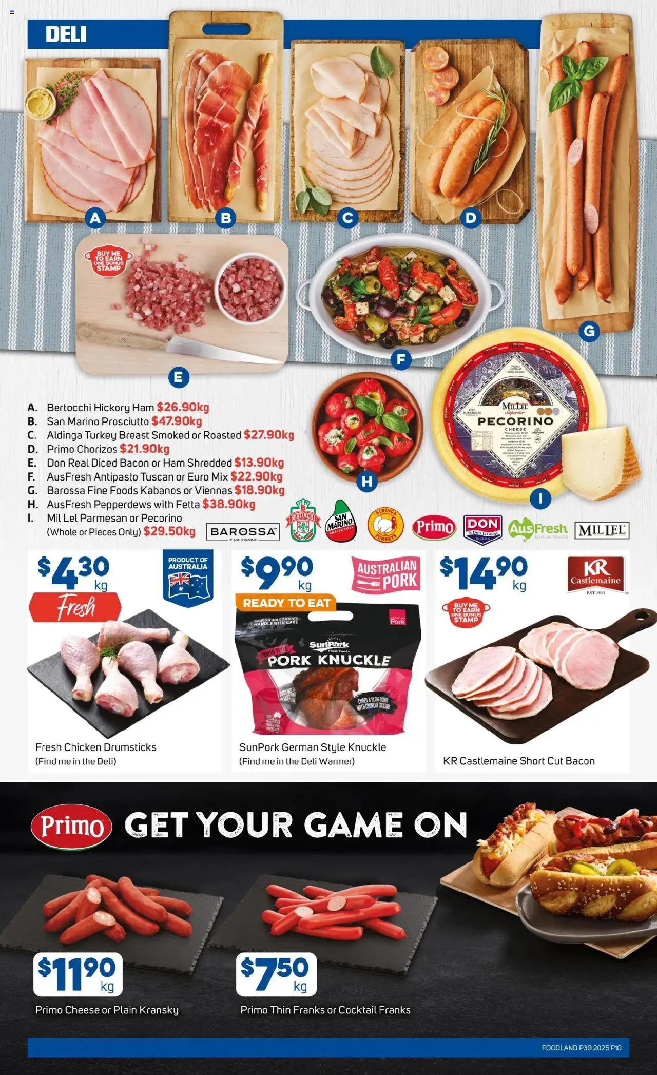 Foodland catalogue - valid from 24.09.2025 | Page: 10 | Products: Bacon, Ham, Turkey, Game