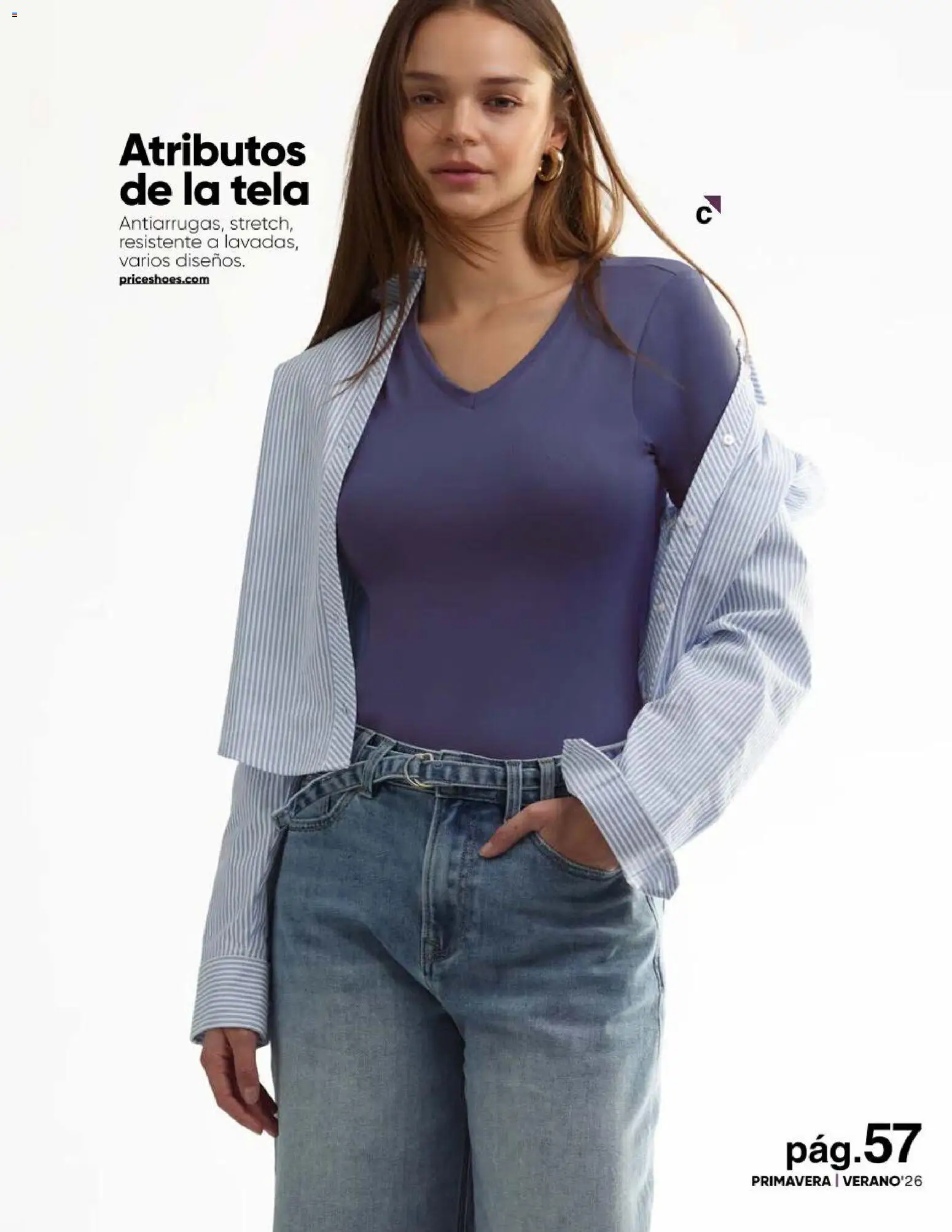 Nuevas ofertas de Price Shoes válidas en toda la República Mexicana desde el 05.02.2026. ¡Encuentra las mejores ofertas en Price Shoes catálogo Collection básicos! | Página: 57