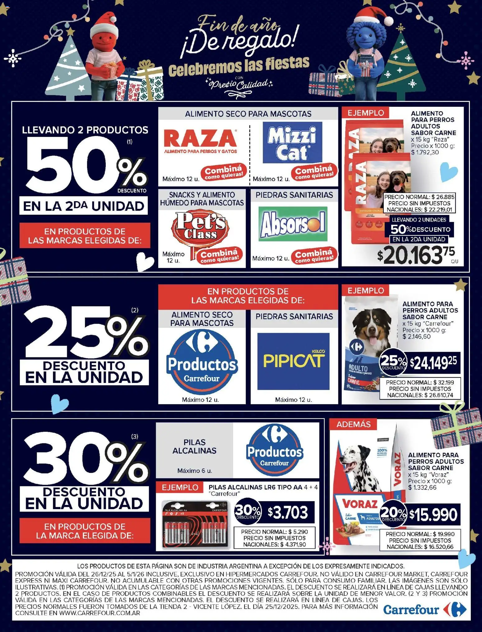 Carrefour ofertas │ válido desde el 26.12.2025 | Página: 23 | Productos: Caso, Sobre, Pilas