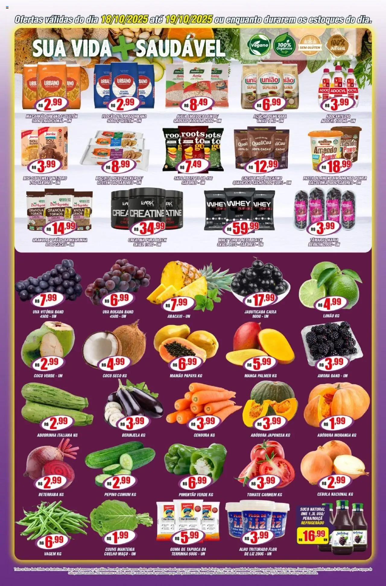 Violeta Supermercados Folheto - válido de 18.10.2025 | Página: 4 | Produtos: Amendoim, Pó, Granola, Pasta de amendoim