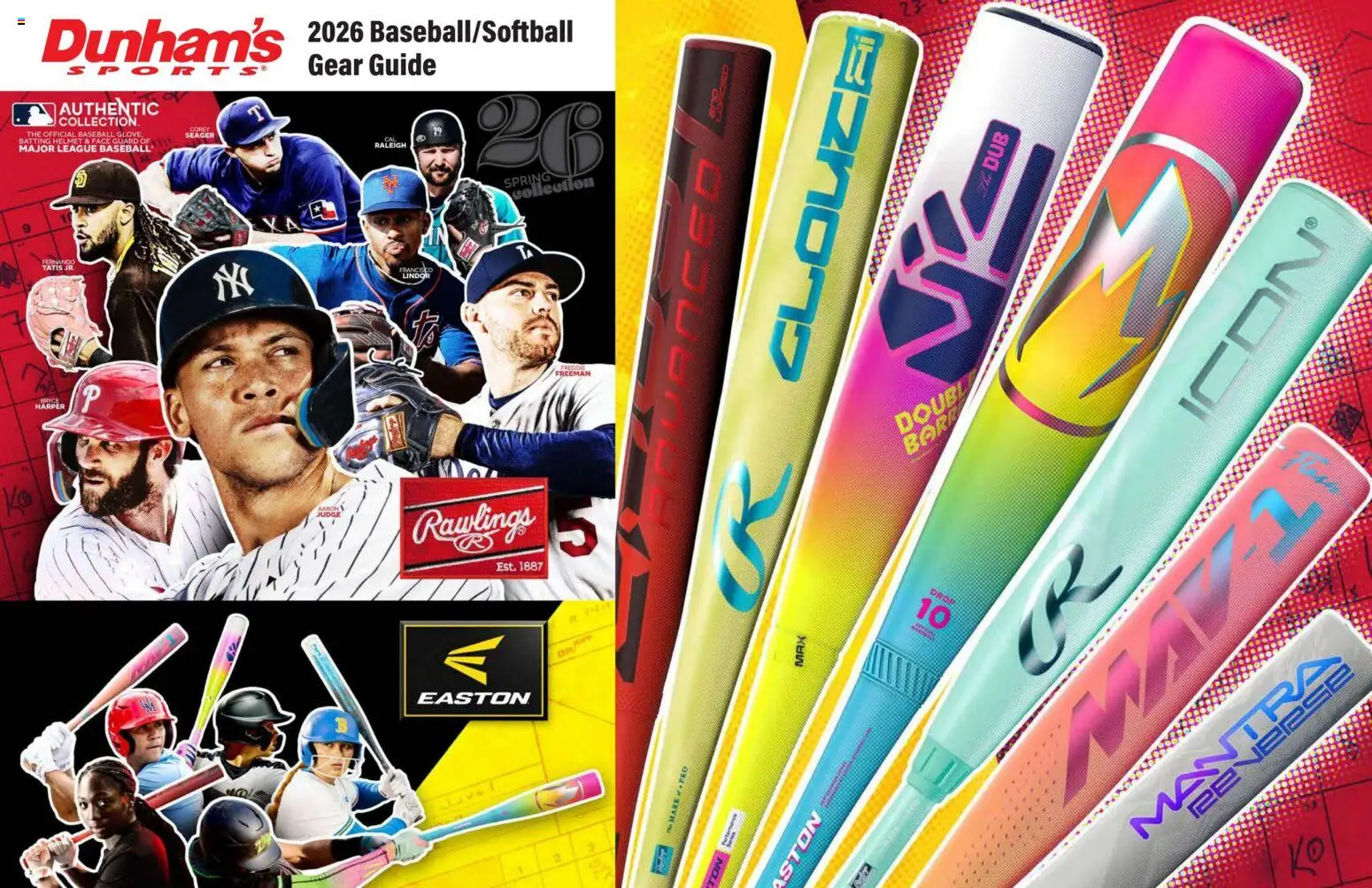 Dunham's Sports Rawlings & Easton Baseball & Softball Guide - valid from 12.02.2026 | Page: 1