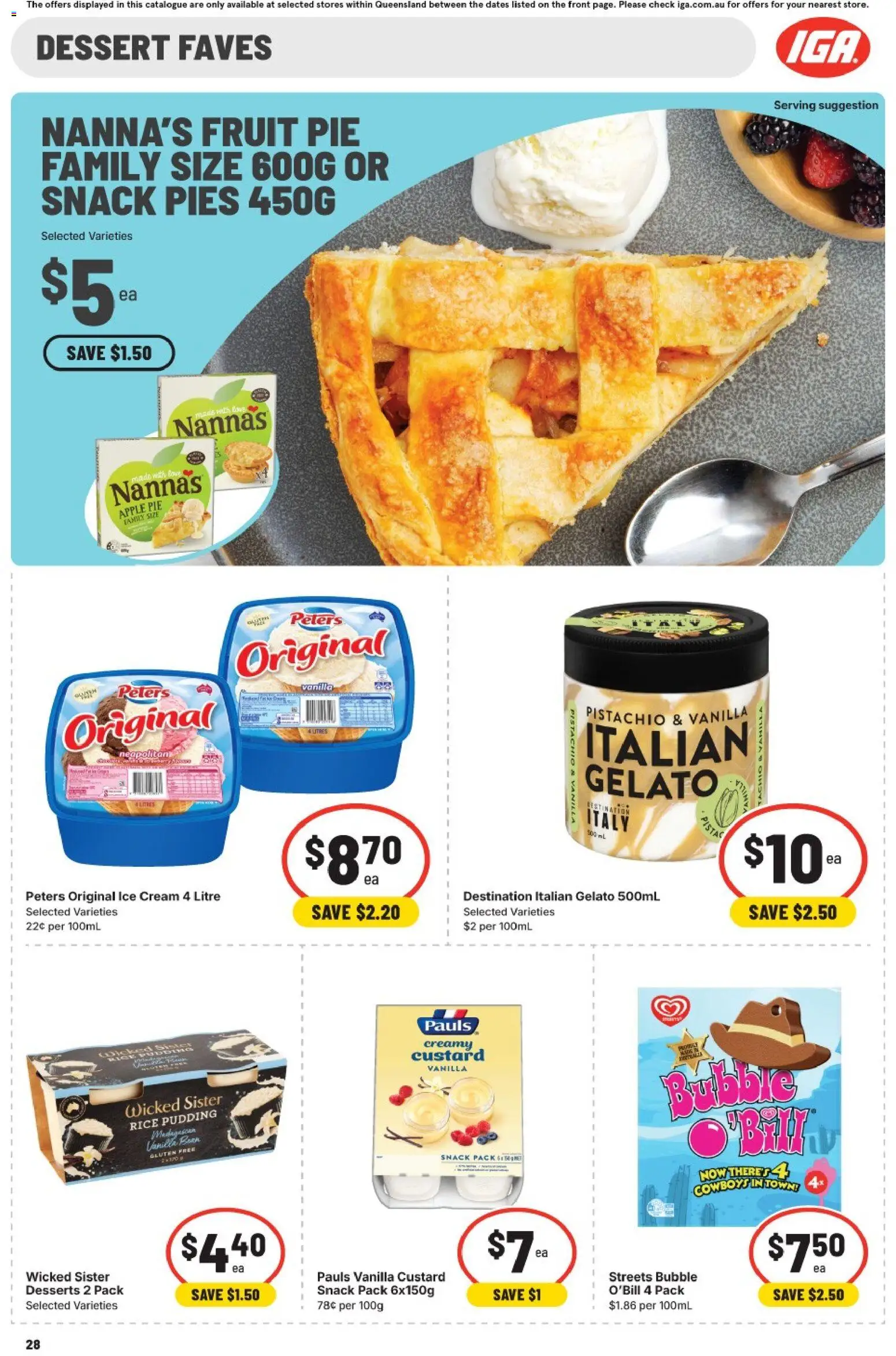 IGA catalogue - valid from 07.01.2026 | Page: 31 | Products: Rice, Cream, Ice cream, Pies