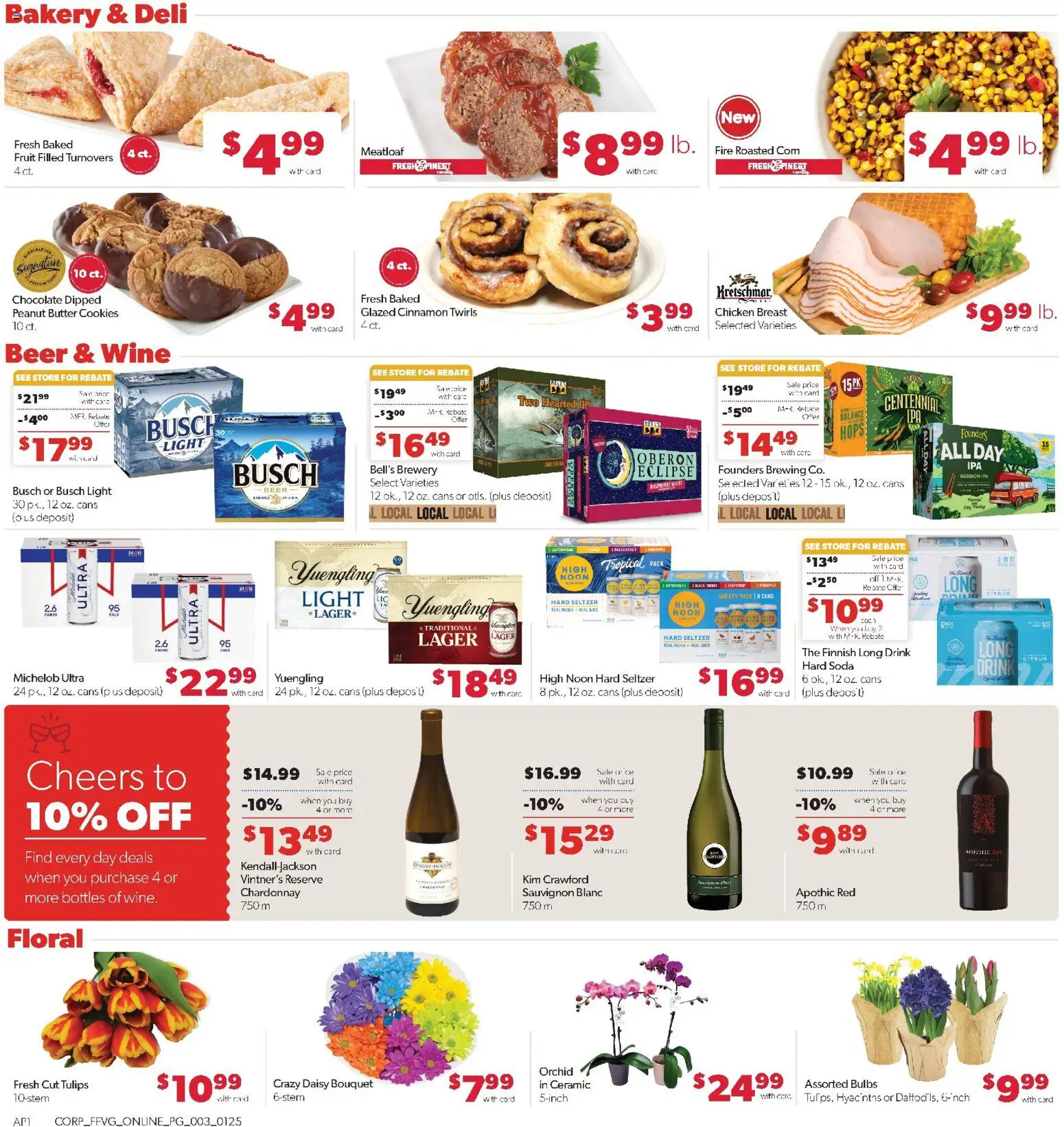 Family Fare Weekly Ad - valid from 25.01.2026 | Page: 7 | Products: Bakery, Chocolate, Beer, Cookies
