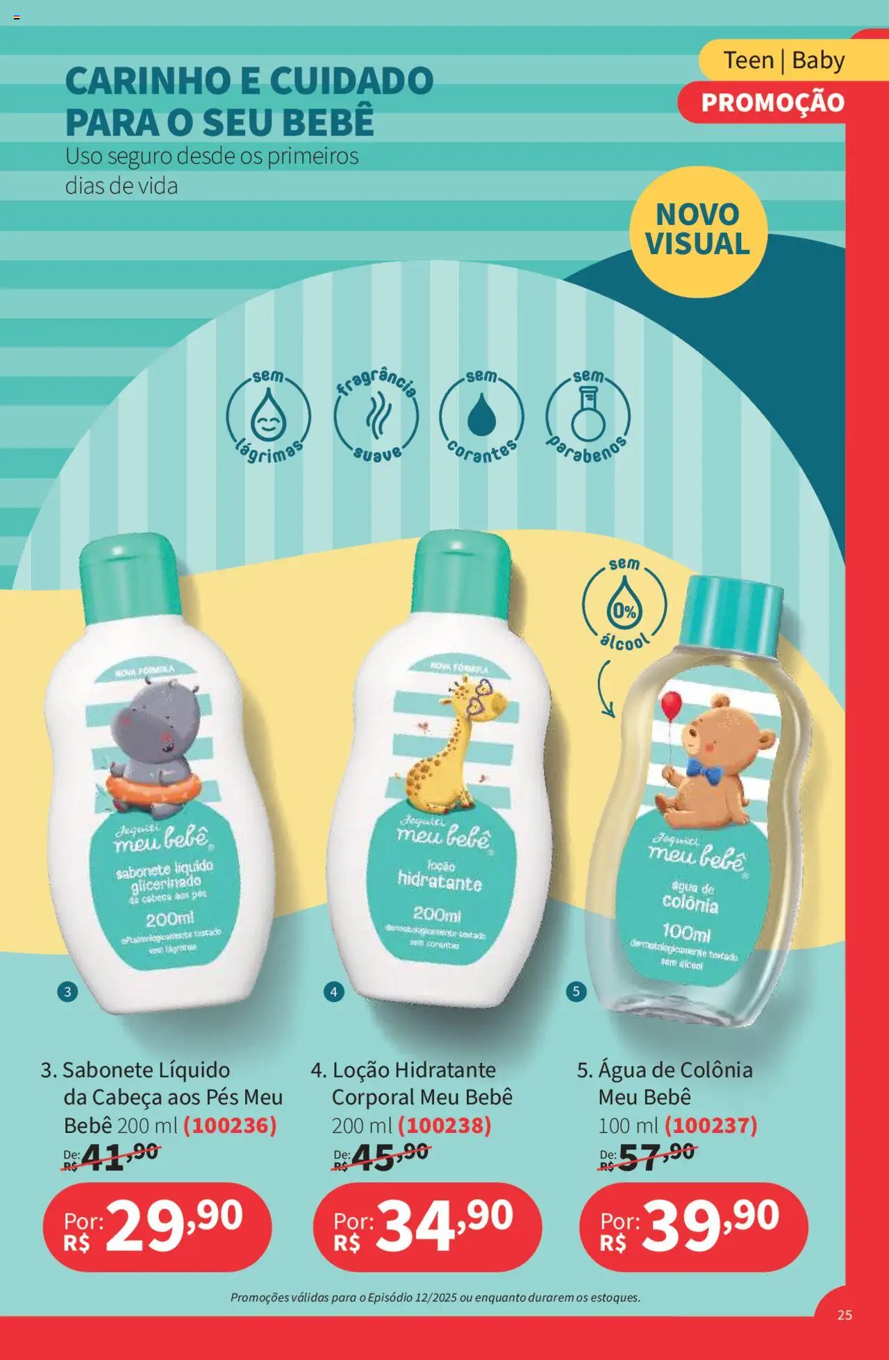 Jequiti Folheto - válido de 22.08.2025 | Página: 25 | Produtos: Fragrância, Sabonete, Sabonete líquido