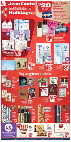 Preview of Jean Coutu - Holidays Booklet from shop Jean Coutu valid from 18.12.2025