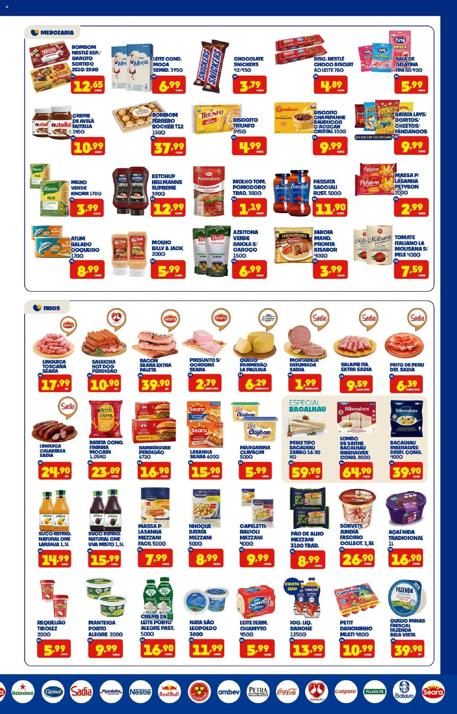 Boa Supermercados Folheto - válido de 19.12.2025 | Página: 3 | Produtos: Alho, Bacalhau, Hambúrguer, Lasanha