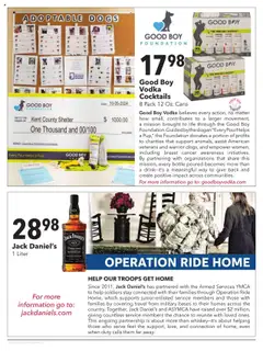 Preview of Coborn's weekly ads valid from 01.10.2025 | Page: 2 | Products: Foundation, Vodka, Whiskey, Date