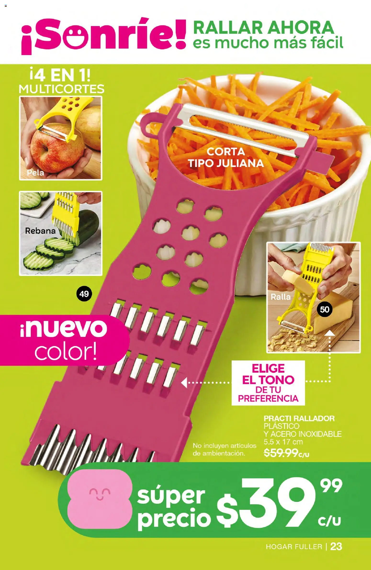 Nuevas ofertas de Fuller válidas en toda la República Mexicana desde el 18.03.2026. ¡Encuentra las mejores ofertas en Fuller campaña 25 2026! | Página: 23