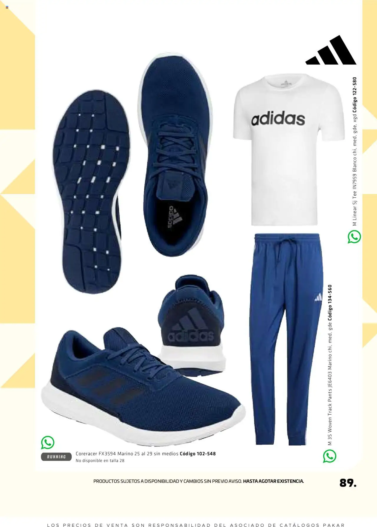 Nuevas ofertas de SC Pakar válidas en toda la República Mexicana desde el 29.08.2025. ¡Encuentra las mejores ofertas en SC Pakar - Catálogo Otoño Men Tomo 1! | Página: 89 | Productos: Pants