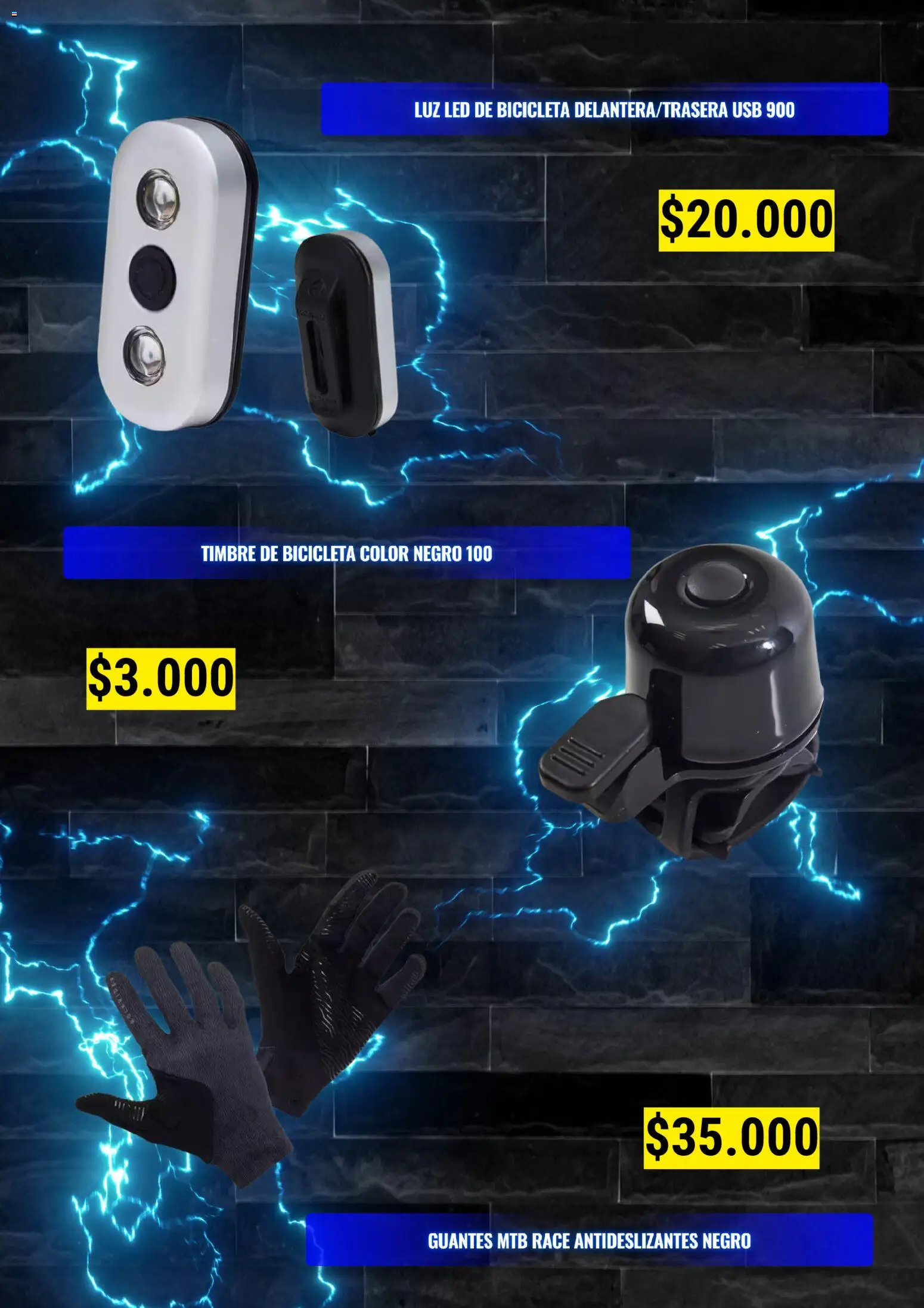 Ofertas Decathlon │ válido desde el 01.03.2026 | Página: 3 | Productos: Timbre, Usb, Guantes