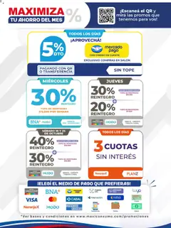 Vista previa Maxiconsumo ofertas válido desde el 13.10.2025 | Página: 33 | Productos: Banco