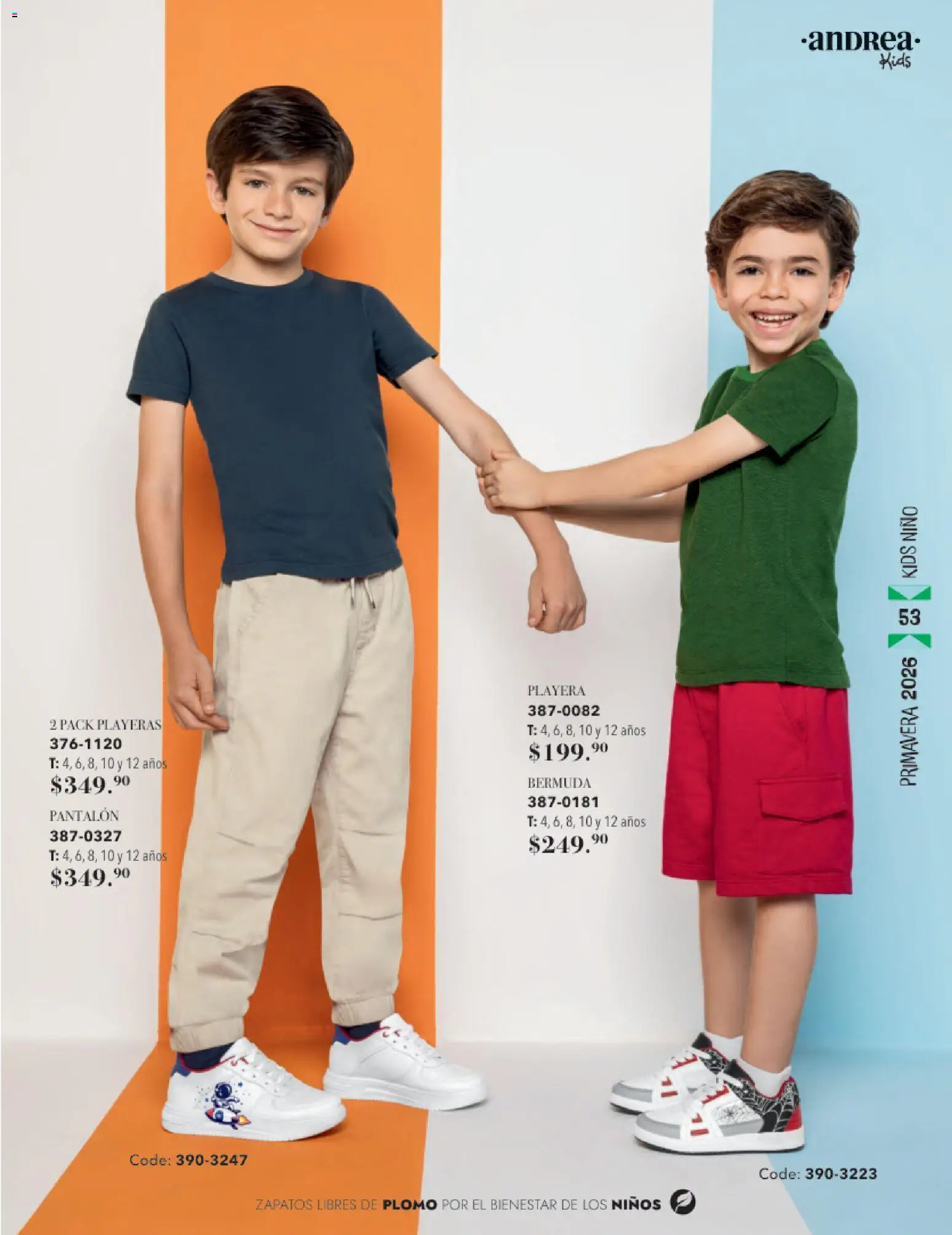 Nuevas ofertas de Andrea válidas en toda la República Mexicana desde el 25.01.2026. ¡Encuentra las mejores ofertas en Andrea catálogo Infantil! | Página: 53