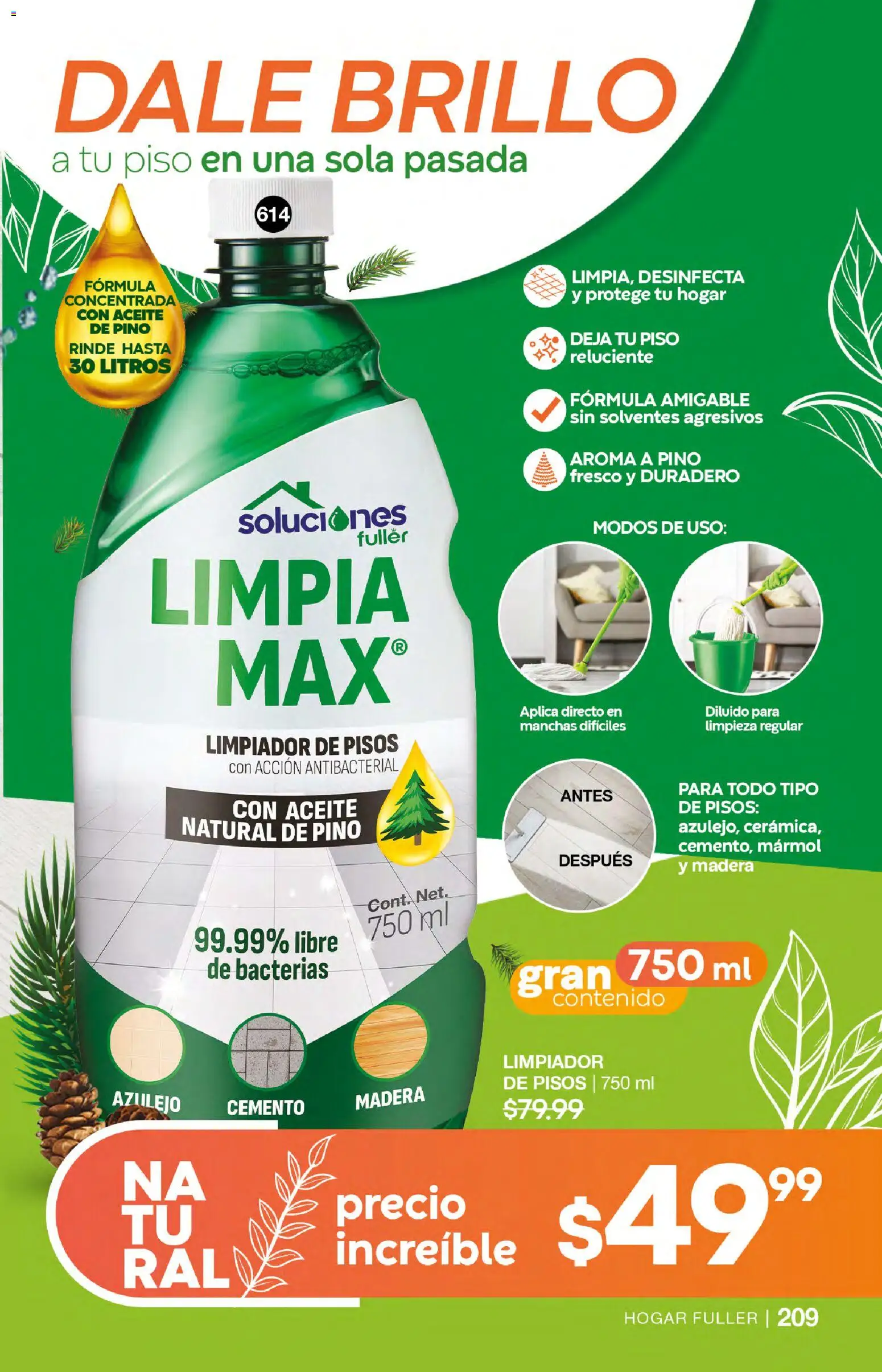 Nuevas ofertas de Fuller válidas en toda la República Mexicana desde el 18.02.2026. ¡Encuentra las mejores ofertas en Fuller campaña 23 2026! | Página: 209