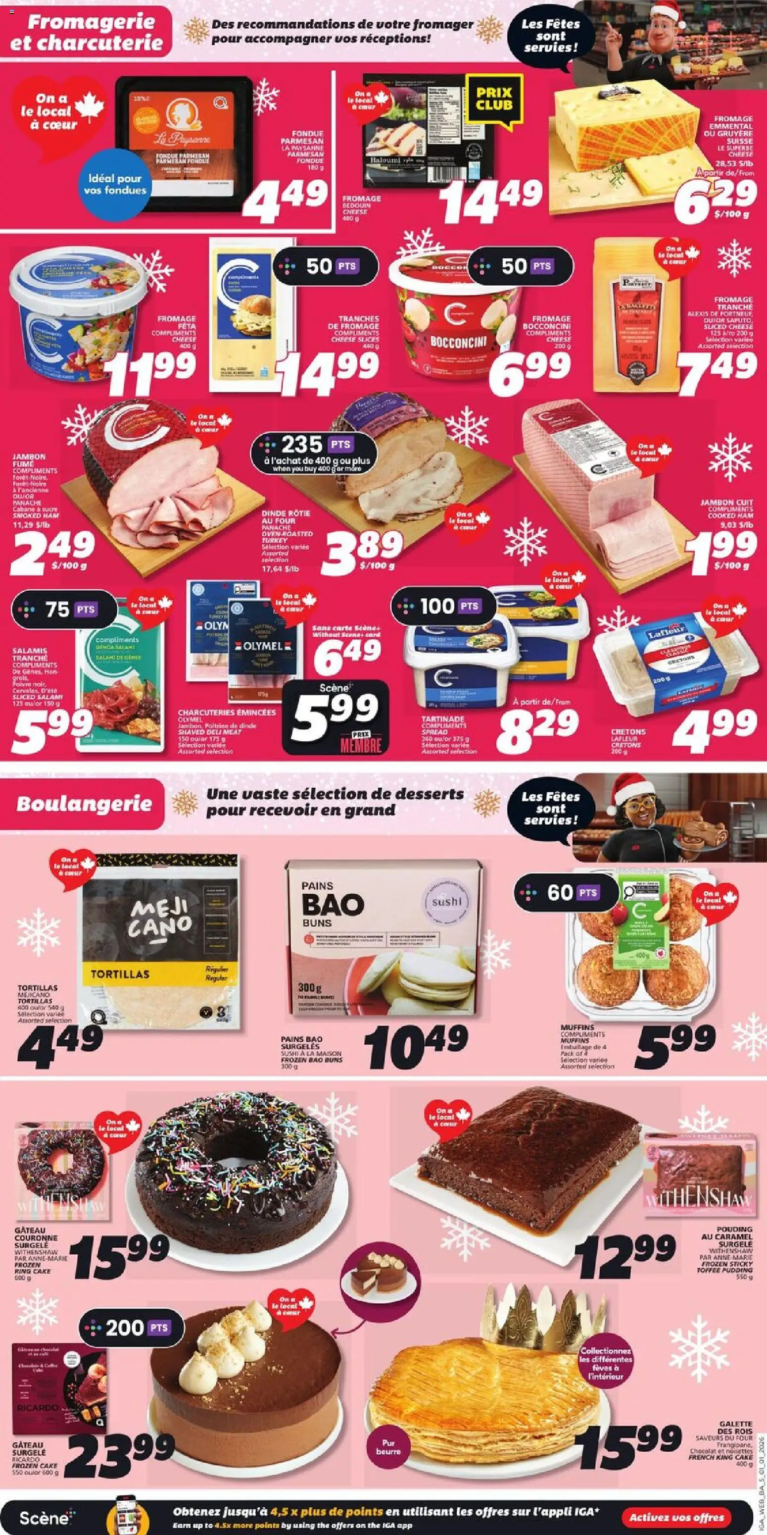 IGA flyer valid from 01.01.2026 | Page: 7 | Products: Turkey, Oven, Cheese, Salami