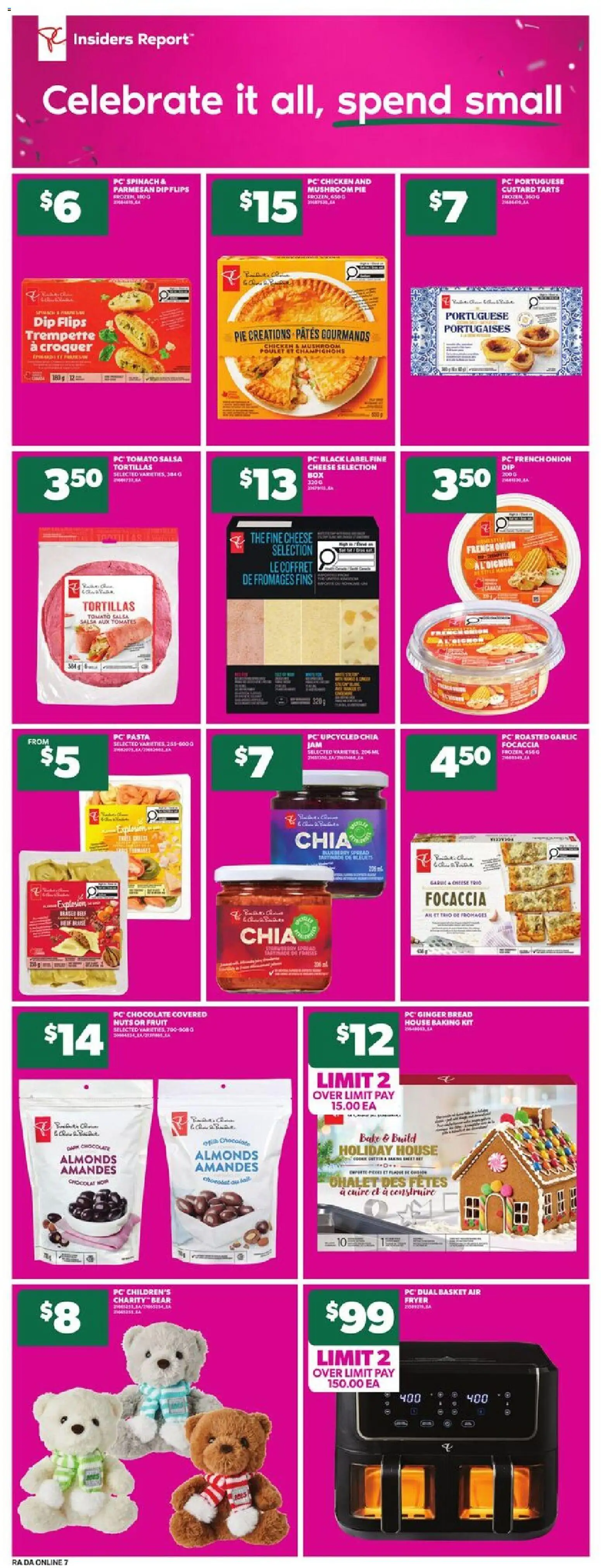 Atlantic Superstore flyer valid from 11.12.2025 | Page: 17 | Products: Nuts, Fryer, Cheese, Chicken