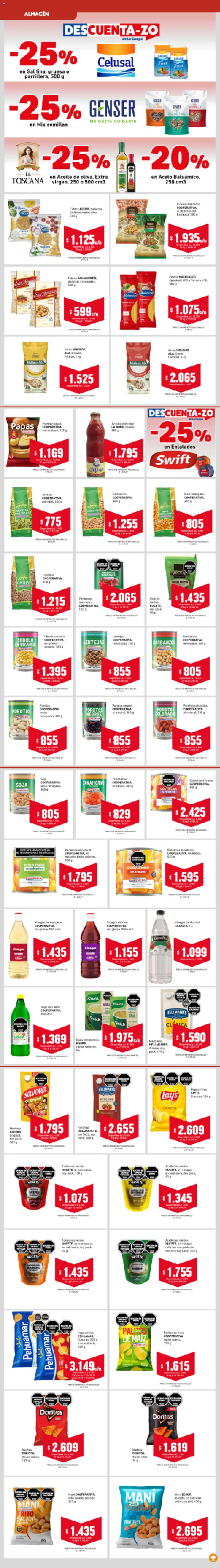 Cooperativa Obrera - Ahorrón │ válido desde el 04.09.2025 | Página: 3 | Productos: Lentejas, Aceite, Ketchup, Espinaca