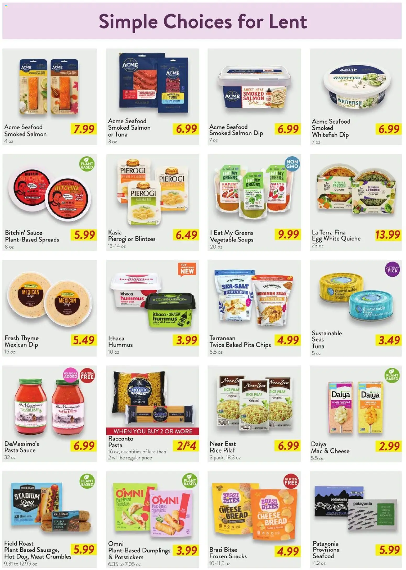 Fresh Thyme Weekly Ad - WI - valid from 25.02.2026 | Page: 7 | Products: Bread, Rice, Sauce, Garlic
