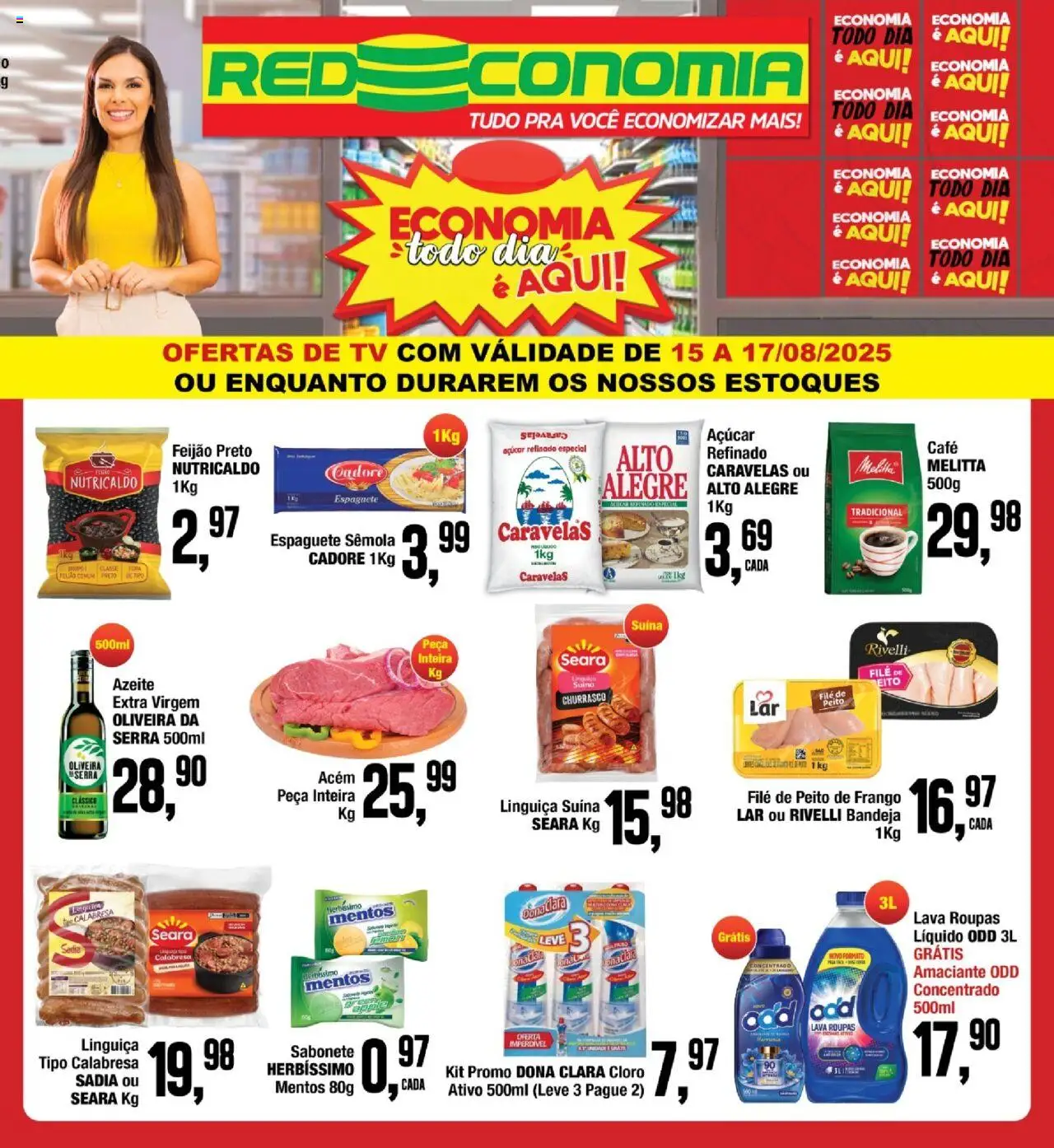 RedEconomia Folheto - válido de 15.08.2025 | Página: 1