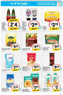 IGA catalogue - valid from 30.07.2025 | Page: 31 | Products: Oil, Apples, Salmon, Garlic