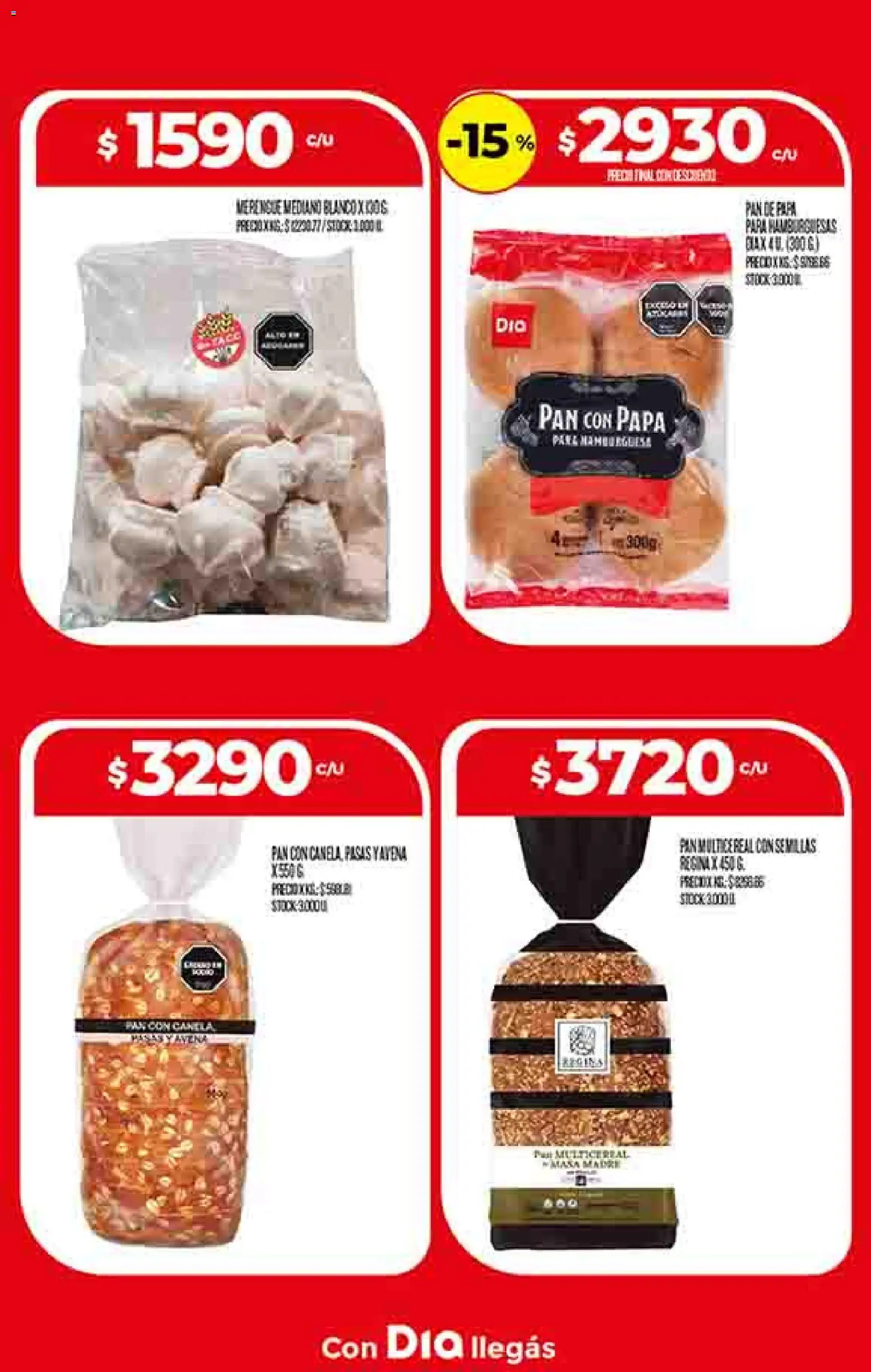 Supermercado DIA Ofertas │ válido desde el 28.01.2026 | Página: 11 | Productos: Papa, Semillas, Pan