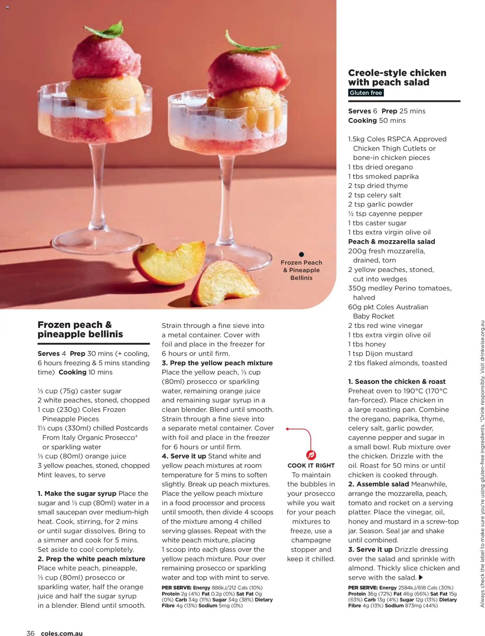 Coles catalogue - valid from 02.01.2026 | Page: 36 | Products: Chicken, Paprika, Water, Food processor