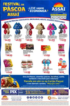 Assaí Atacadista ofertas - PA - Pré-Visualização do folheto da loja Assaí Atacadista, válido de 16.03.2026