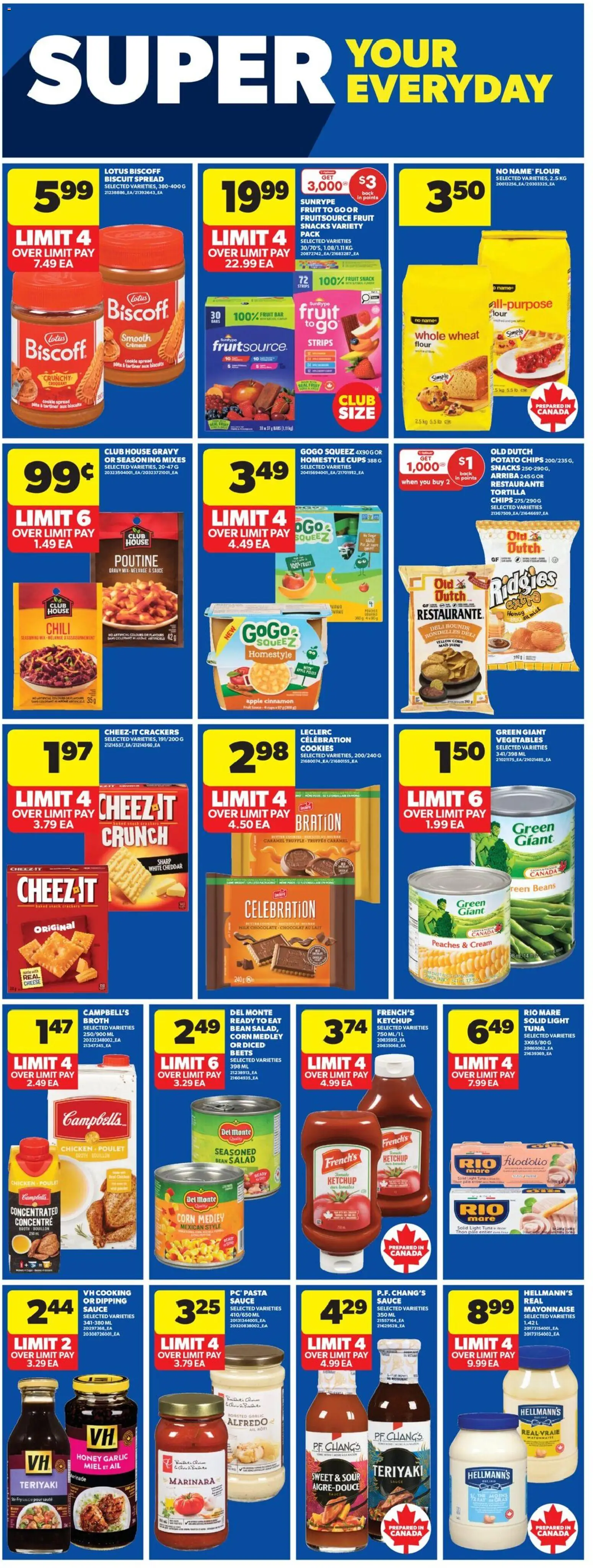 Real Canadian Superstore flyer valid from 12.02.2026 | Page: 23 | Products: Ketchup, Cream, Cookies, Cheese
