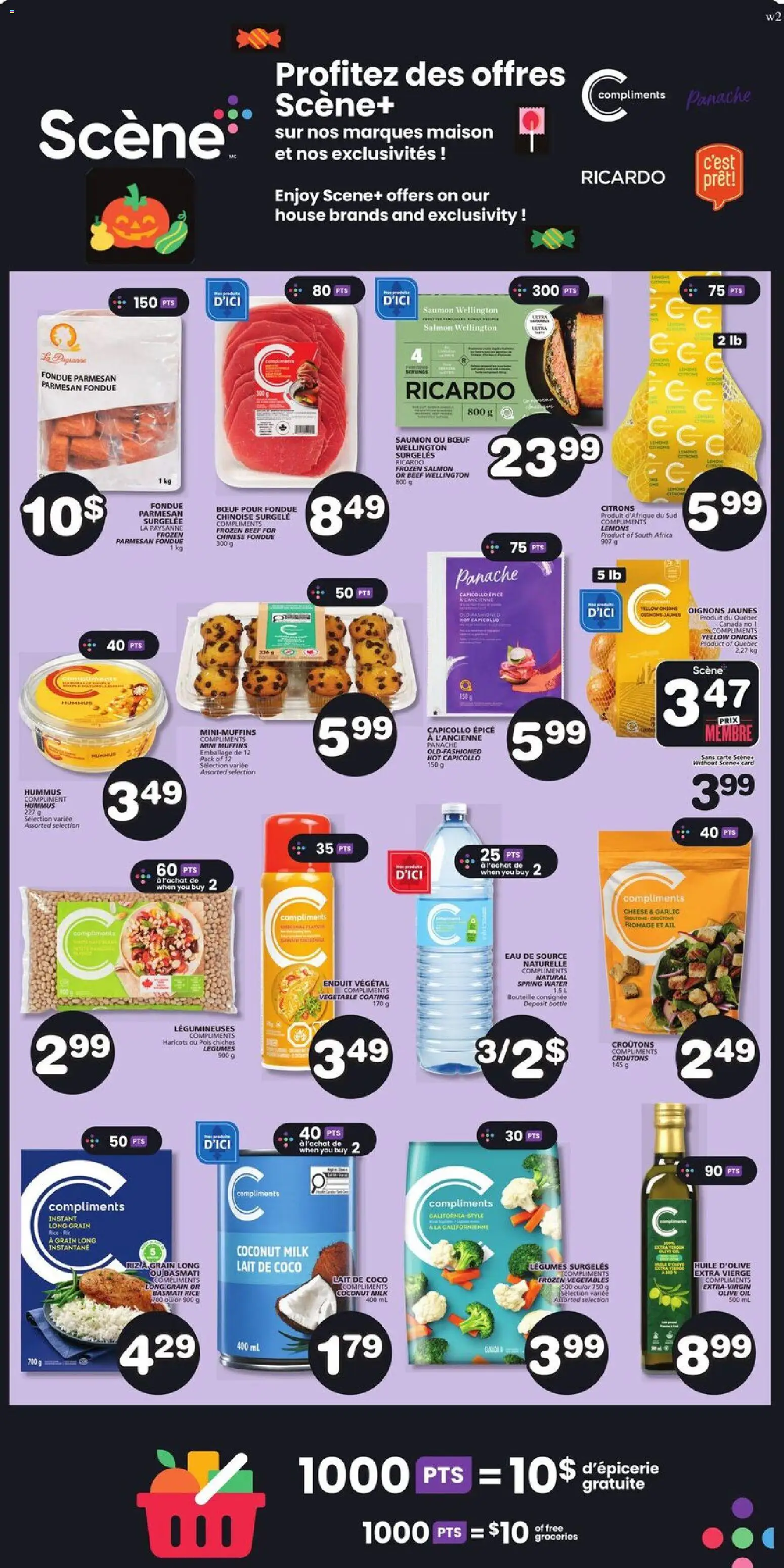 IGA flyer valid from 30.10.2025 | Page: 6 | Products: Rice, Beef, Milk, Oil