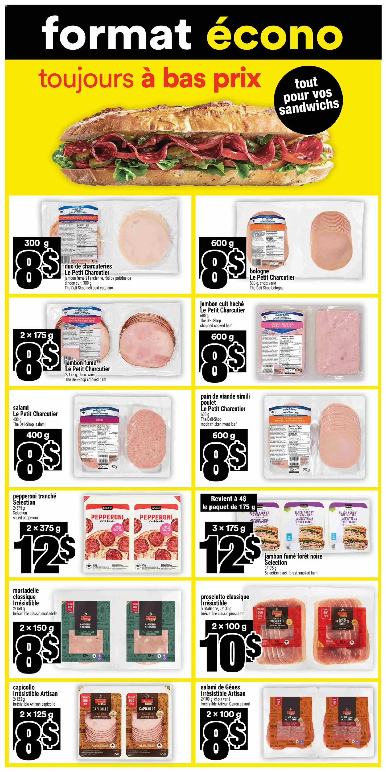 Super C flyer valid from 16.04.2026 | Page: 14 | Products: Salami, Ham, Chicken