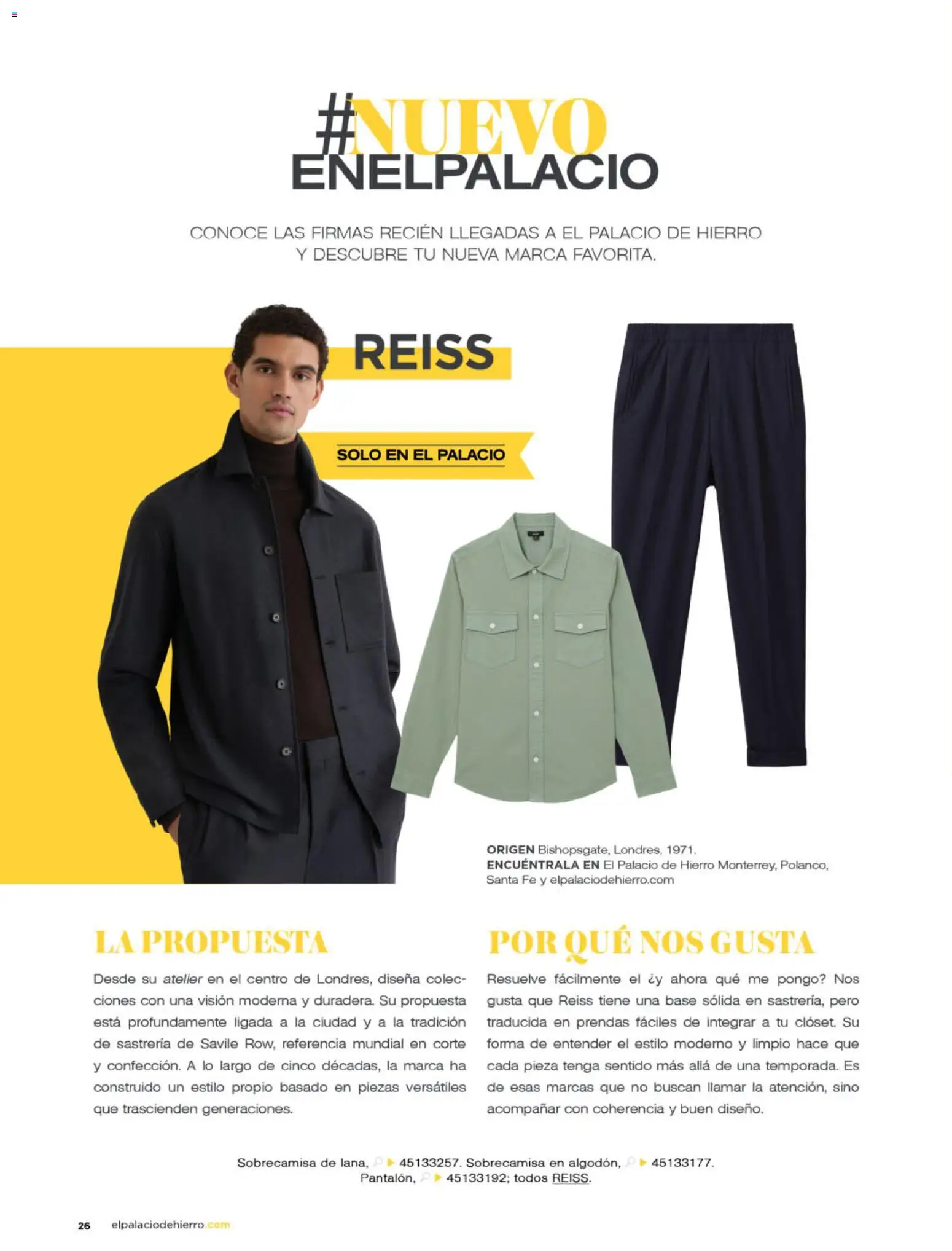 Nuevas ofertas de Palacio De Hierro válidas en toda la República Mexicana desde el 01.04.2026. ¡Encuentra las mejores ofertas en Palacio De Hierro catálogo! | Página: 28